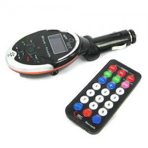 Car MP3 WMA Wireless FM Transmitter (oval)